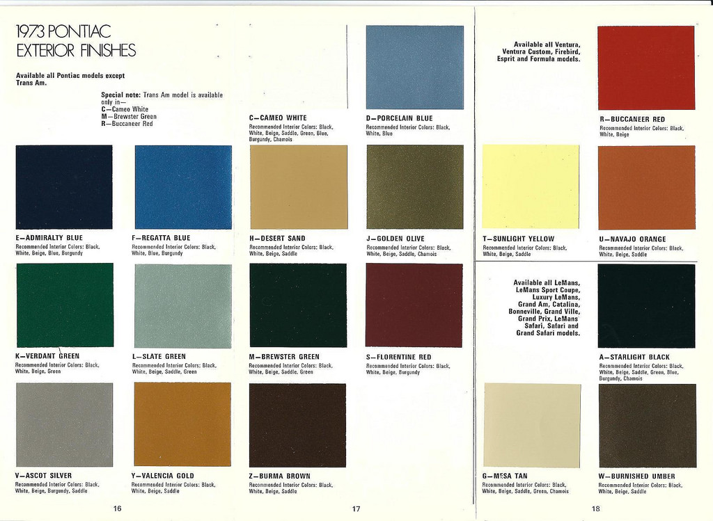 Trans Am Interior Color Codes Bangmuin Image Josh